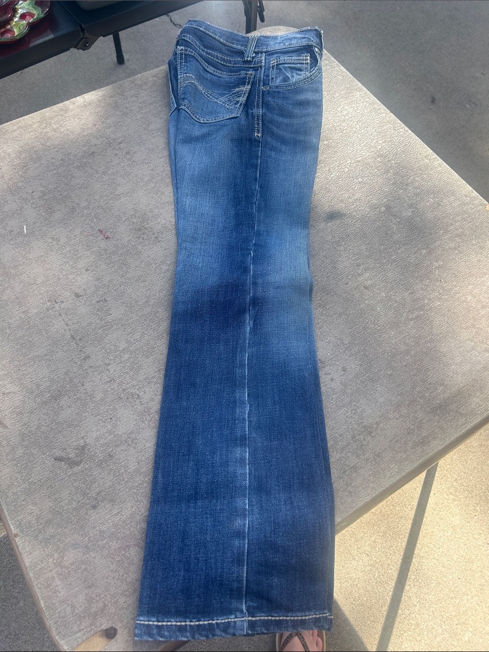 Wrangler Kids Dark Blue Bootcut Jeans